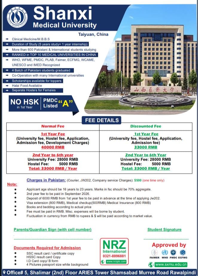 MBBS in China